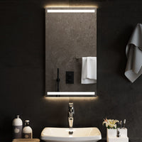 Specchio da Bagno con Luci LED 40x70 cm 3154062