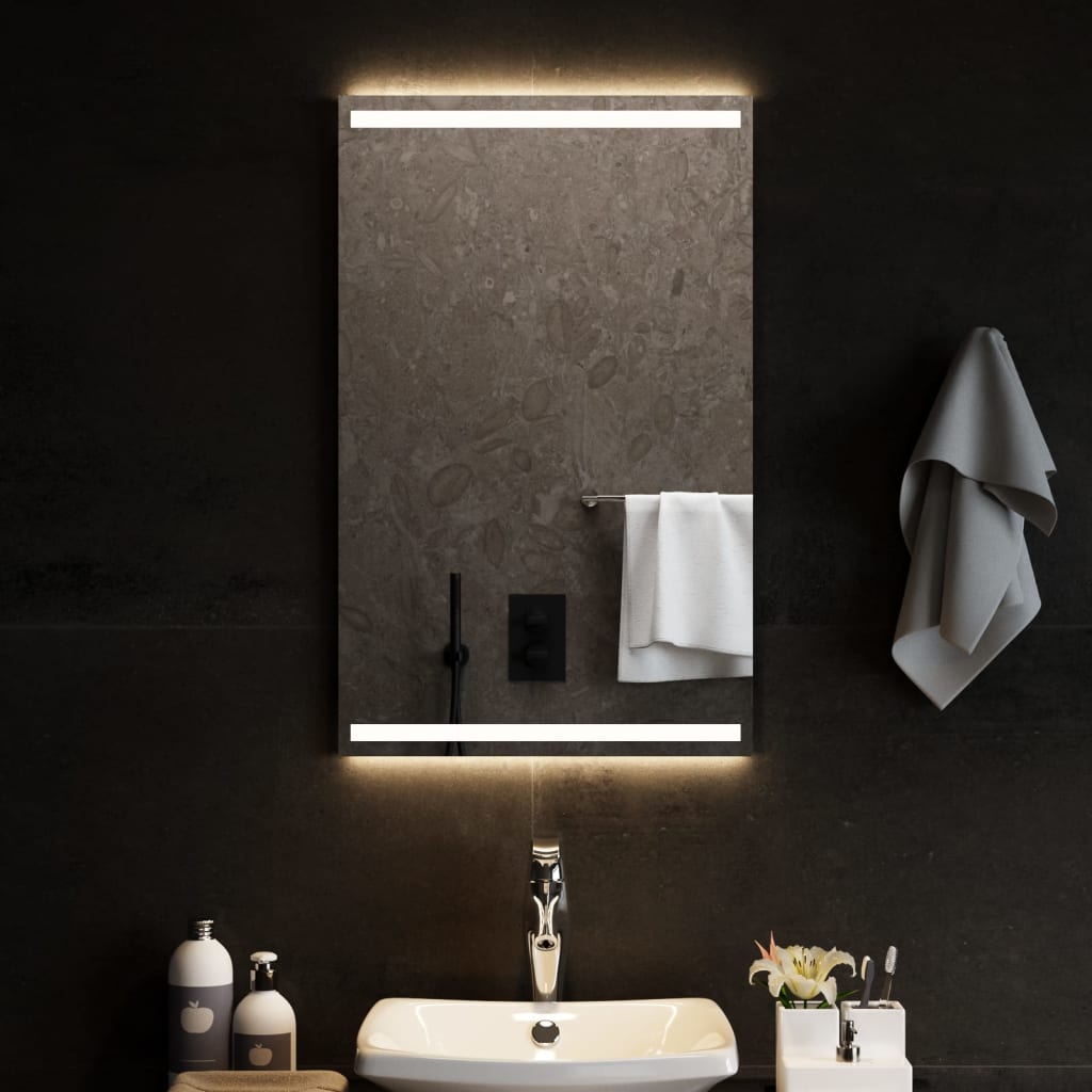 Specchio da Bagno con Luci LED 50x80 cm 3154065