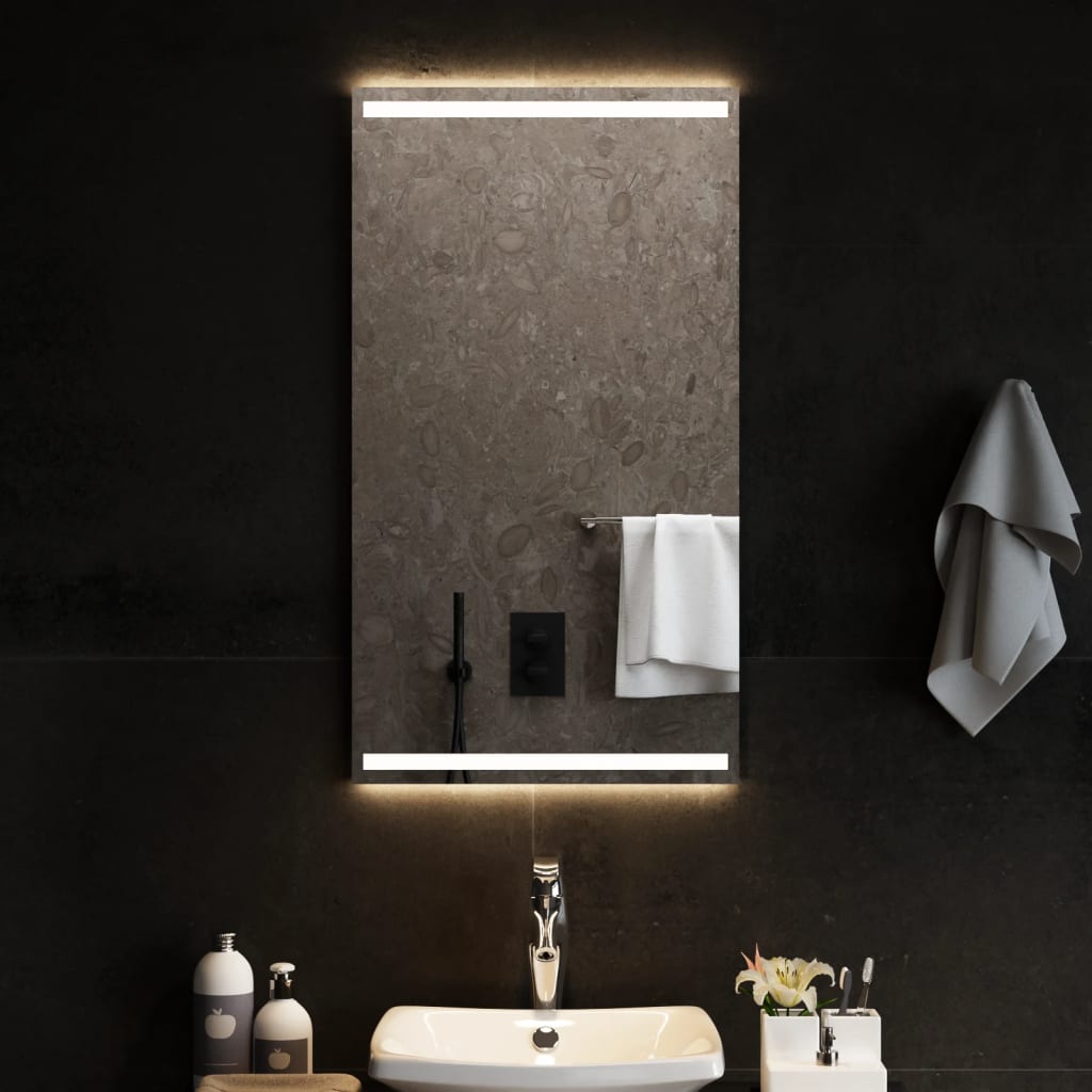 Specchio da Bagno con Luci LED 50x90 cm cod mxl 67786