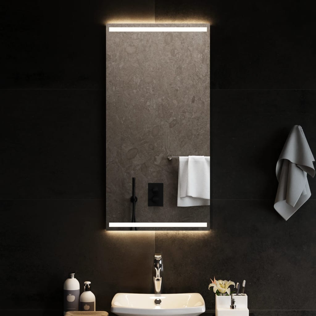 Specchio da Bagno con Luci LED 50x100 cm 3154071