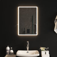 Specchio da Bagno con Luci LED 40x60 cm 3154076