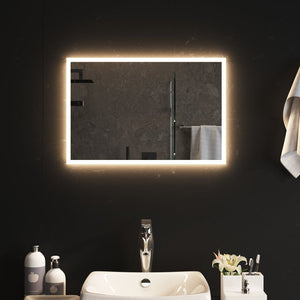 Specchio da Bagno con Luci LED 40x60 cm 3154076