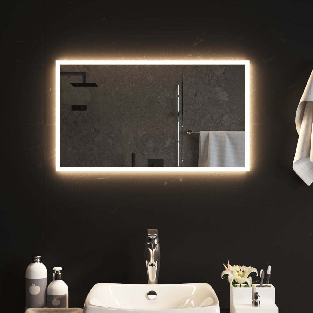 Specchio da Bagno con Luci LED 40x70 cmcod mxl 100207