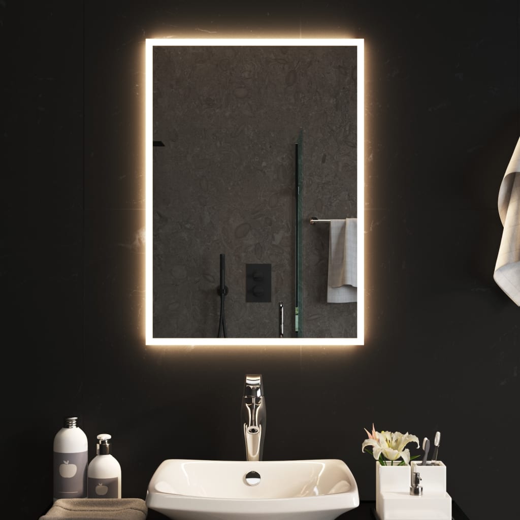 Specchio da Bagno con Luci LED 50x70 cm cod mxl 72063