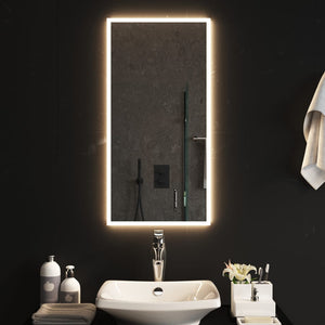 Specchio da Bagno con Luci LED 40x80 cm cod mxl 67835