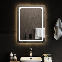 Specchio da Bagno con Luci LED 60x80 cm cod mxl 67793