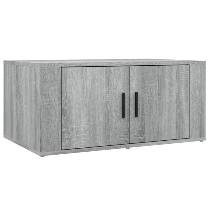 Tavolino da Salotto Grigio Sonoma 80x50x36 cm Legno Multistrato