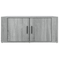 Tavolino da Salotto Grigio Sonoma 80x50x36 cm Legno Multistrato