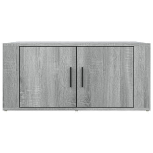 Tavolino da Salotto Grigio Sonoma 80x50x36 cm Legno Multistrato