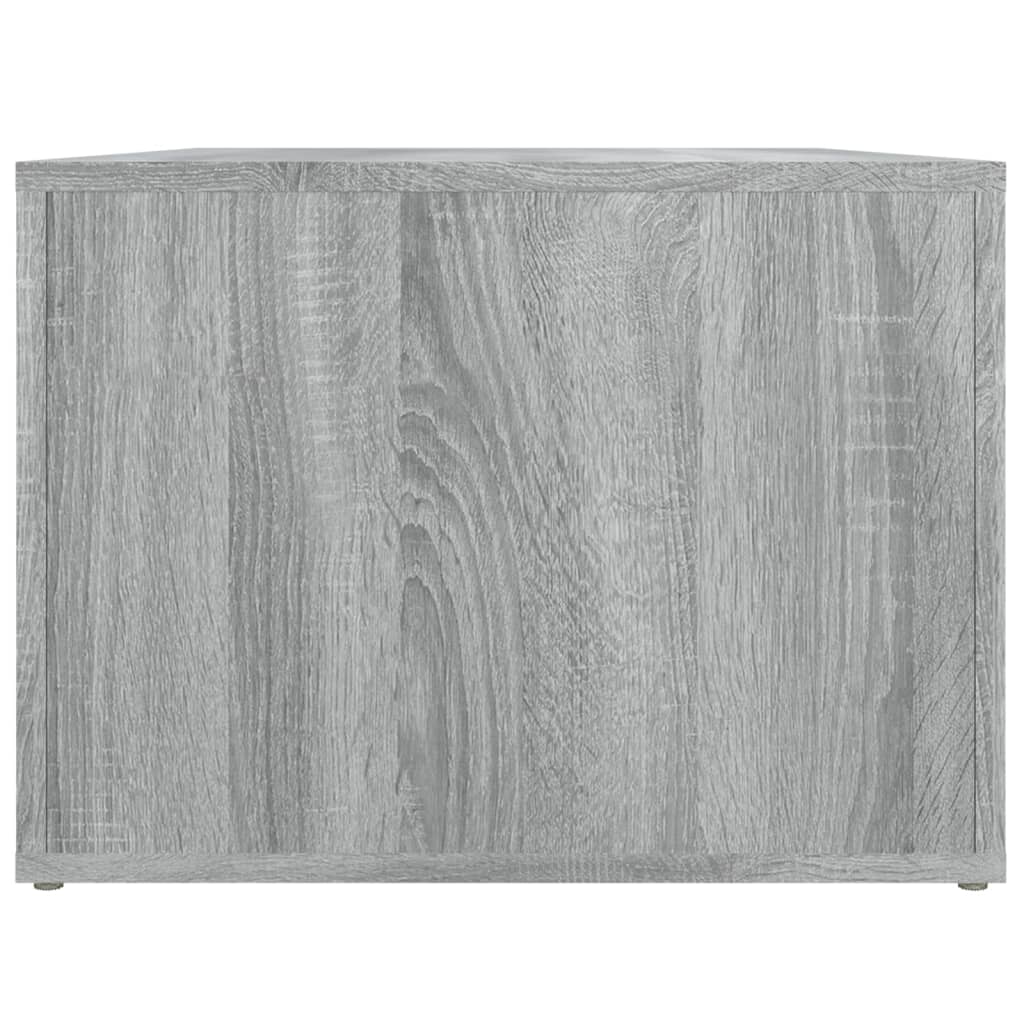 Tavolino da Salotto Grigio Sonoma 80x50x36 cm Legno Multistrato