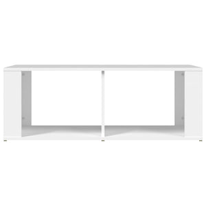 Tavolino da Salotto Bianco 100x50x36 cm in Legno Multistrato