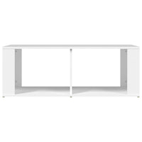 Tavolino da Salotto Bianco 100x50x36 cm in Legno Multistrato 816520