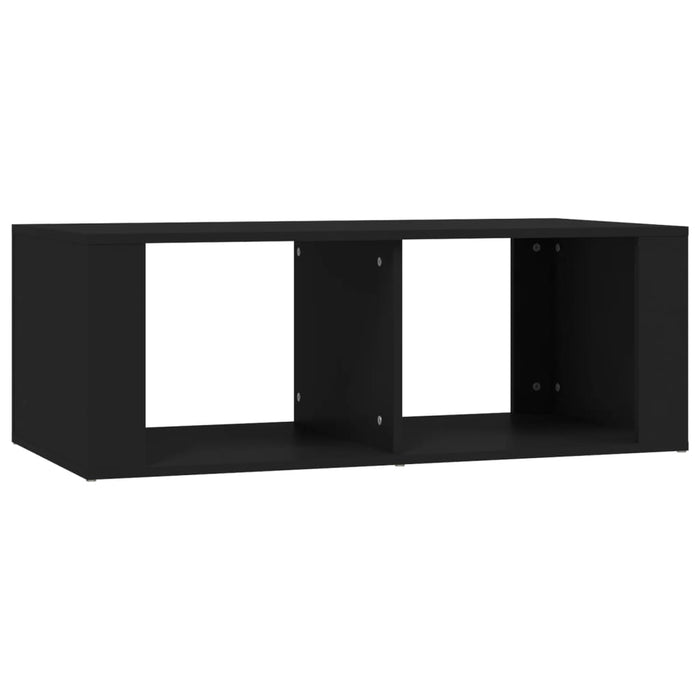 Tavolino da Salotto Nero 100x50x36 cm in Legno Multistrato 816521