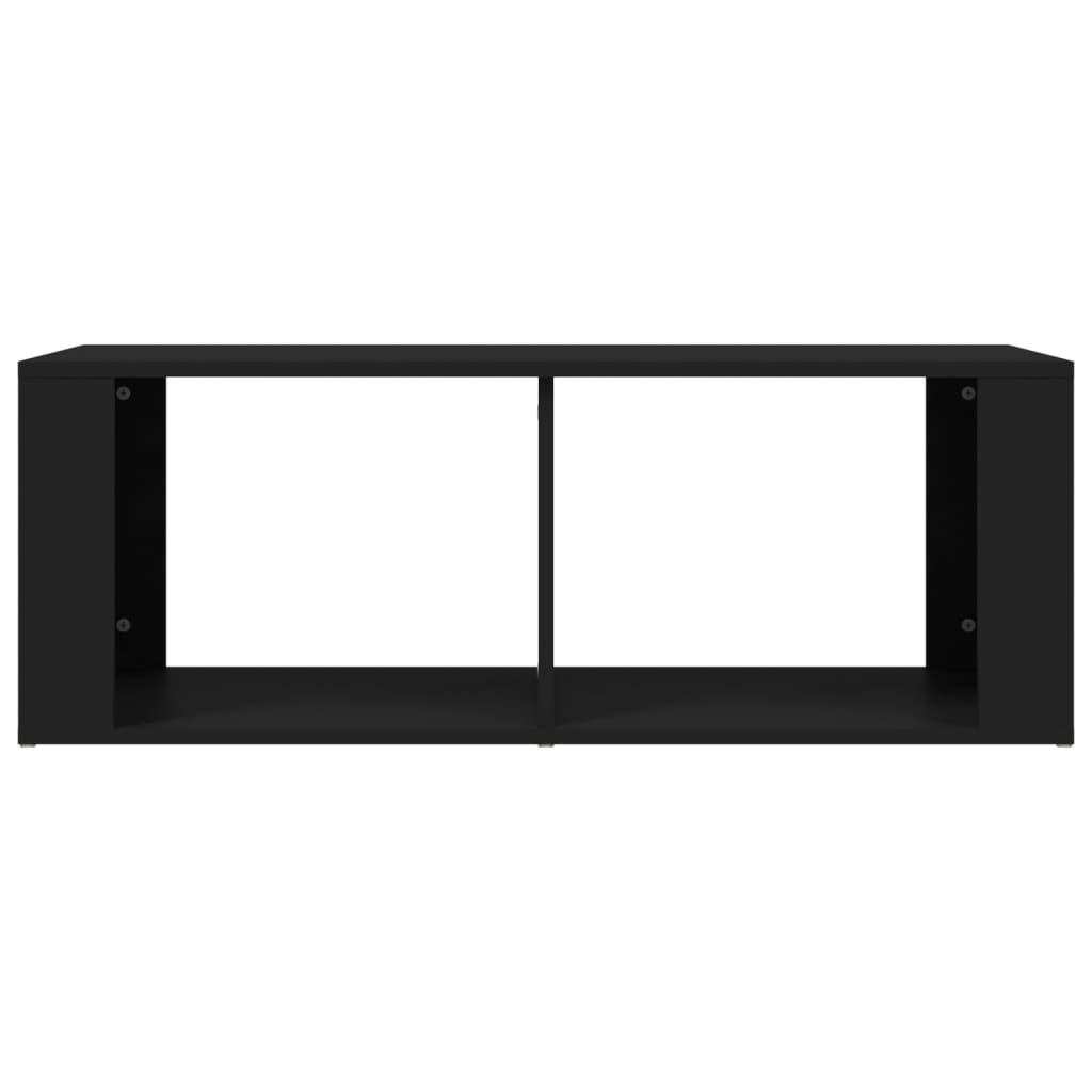 Tavolino da Salotto Nero 100x50x36 cm in Legno Multistrato 816521