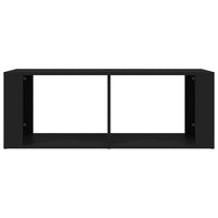 Tavolino da Salotto Nero 100x50x36 cm in Legno Multistrato 816521