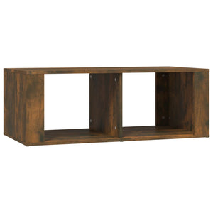 Tavolino da Salotto Rovere Fumo 100x50x36 cm Legno Multistrato