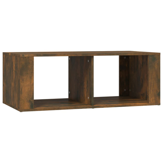 Tavolino da Salotto Rovere Fumo 100x50x36 cm Legno Multistrato