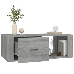 Tavolino Salotto Grigio Sonoma 100x50,5x35 cm Legno Multistrato