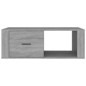 Tavolino Salotto Grigio Sonoma 100x50,5x35 cm Legno Multistrato