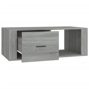 Tavolino Salotto Grigio Sonoma 100x50,5x35 cm Legno Multistrato