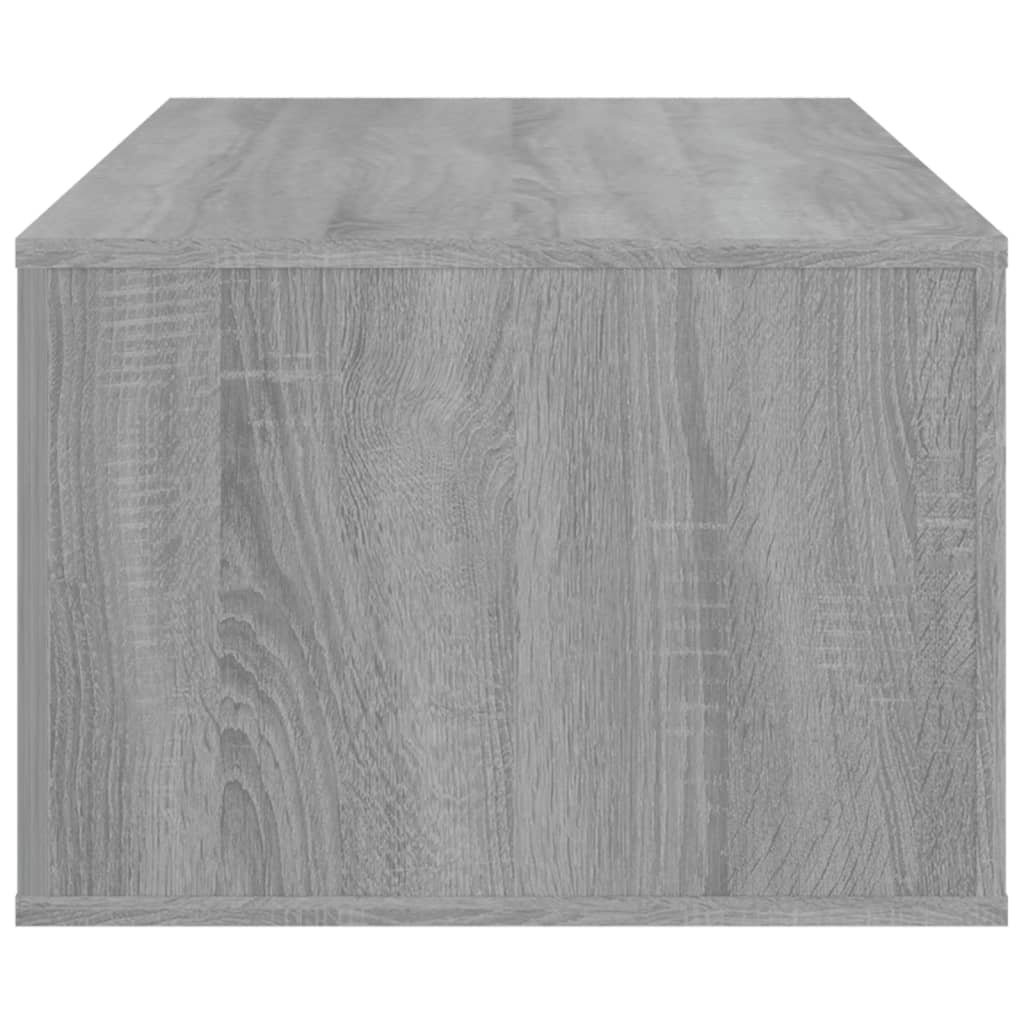 Tavolino Salotto Grigio Sonoma 100x50,5x35 cm Legno Multistrato