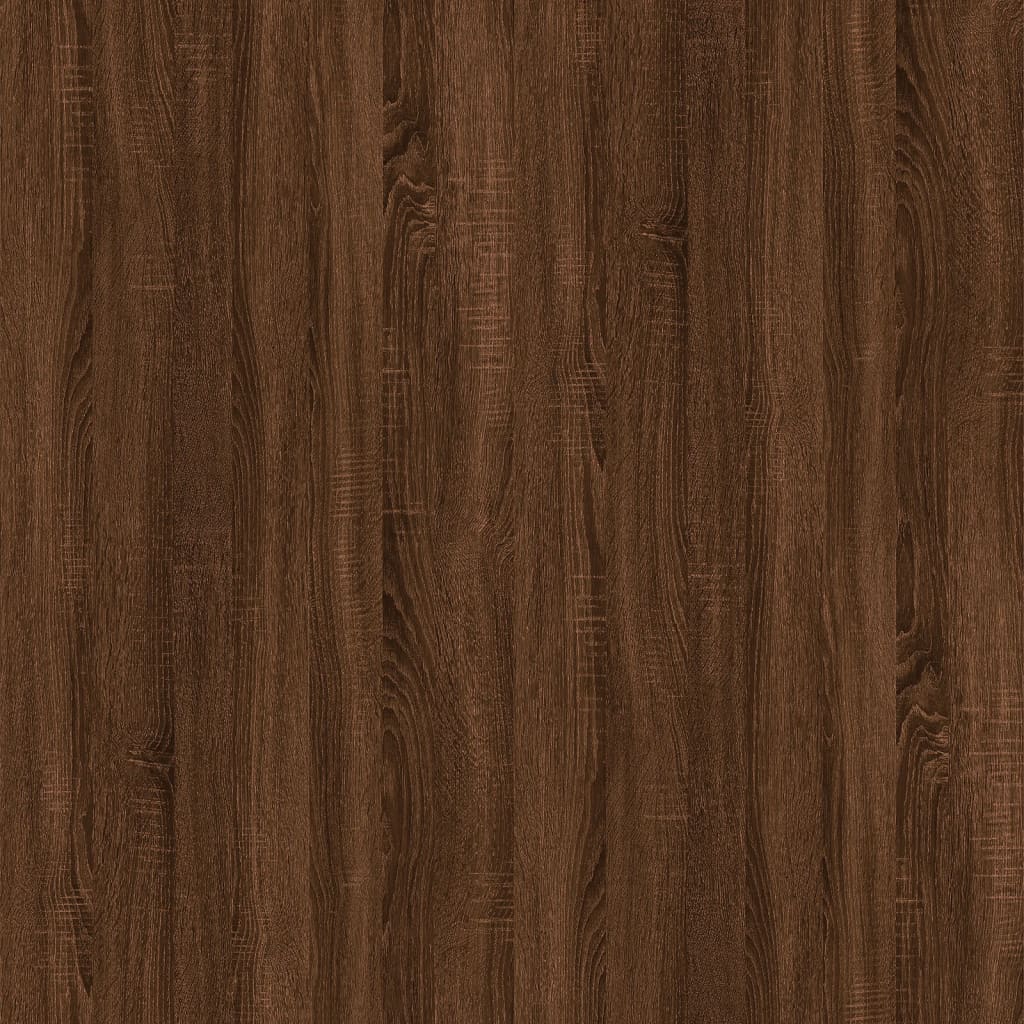 Tavolino Salotto Rovere Marrone 100x50,5x35cm Legno Multistrato cod 11216