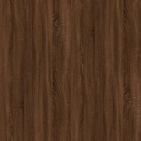 Tavolino Salotto Rovere Marrone 100x50,5x35cm Legno Multistrato cod 11216