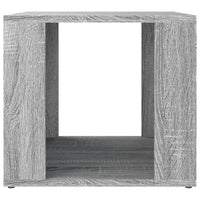 Comodino Grigio Sonoma 41x40x36 cm in Legno Multistrato cod mxl 30044