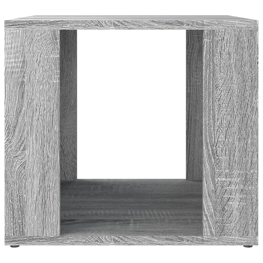 Comodino Grigio Sonoma 41x40x36 cm in Legno Multistrato 816550