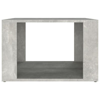 Comodino Grigio Cemento 57x55x36 cm in Legno Multistrato cod mxl 30328