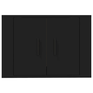 Mobile Porta TV a Parete Nero 57x34,5x40 cm 816617