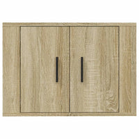 Mobile Porta TV a Parete Rovere Sonoma 57x34,5x40 cm 816619