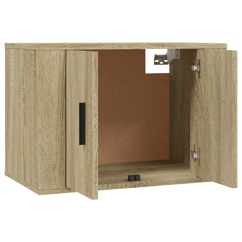 Mobile Porta TV a Parete Rovere Sonoma 57x34,5x40 cm 816619