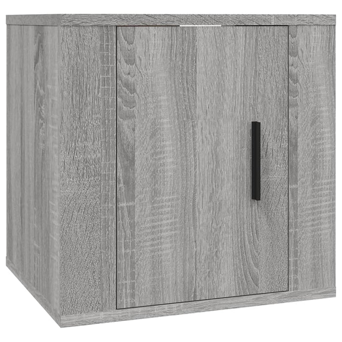 Mobile Porta TV a Parete Grigio Sonoma 40x34,5x40 cm 816652