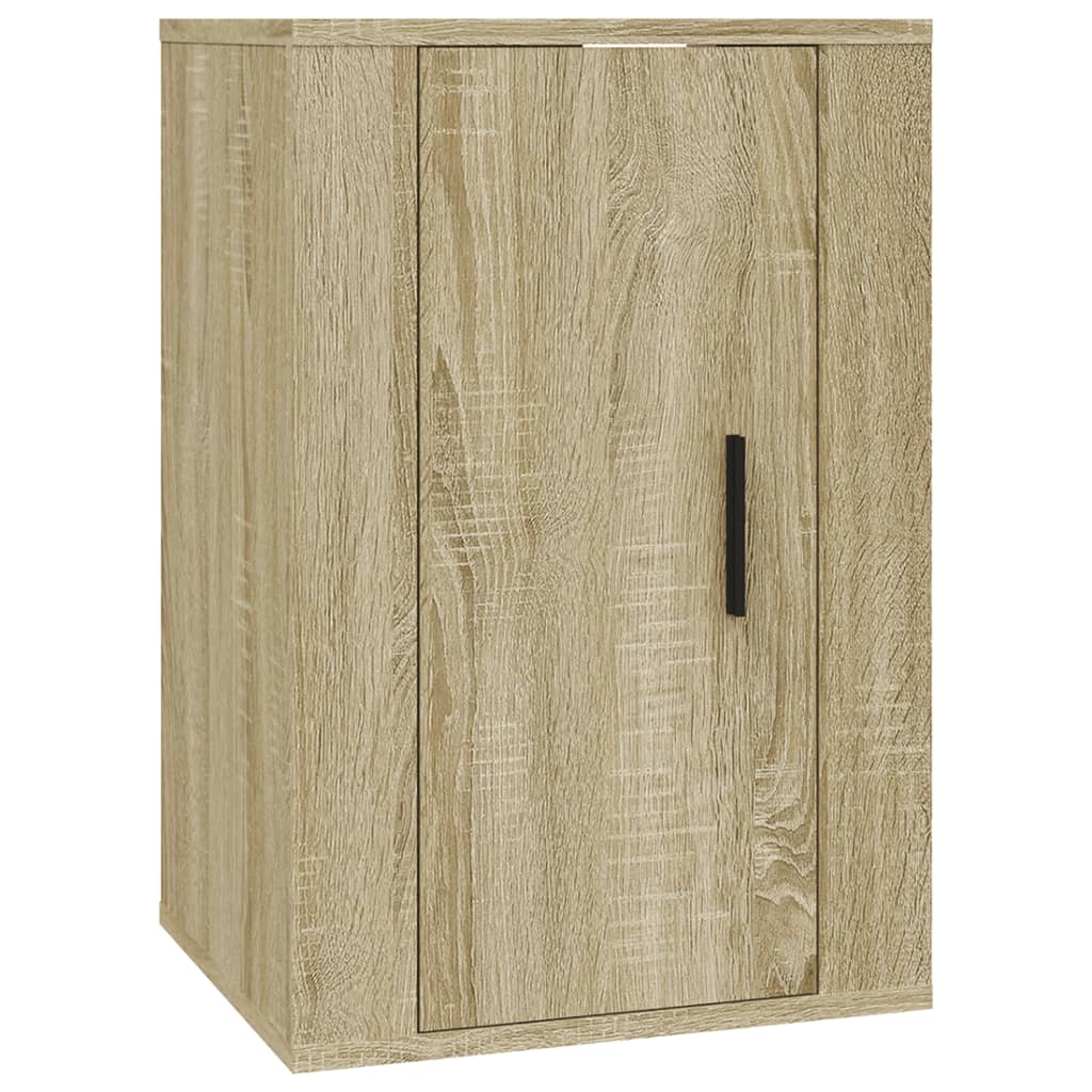 Mobile Porta TV a Parete Rovere Sonoma 40x34,5x60 cm 816662