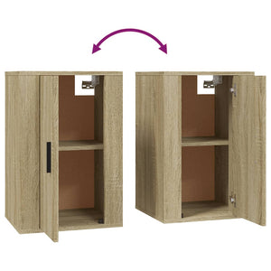 Mobile Porta TV a Parete Rovere Sonoma 40x34,5x60 cm 816662