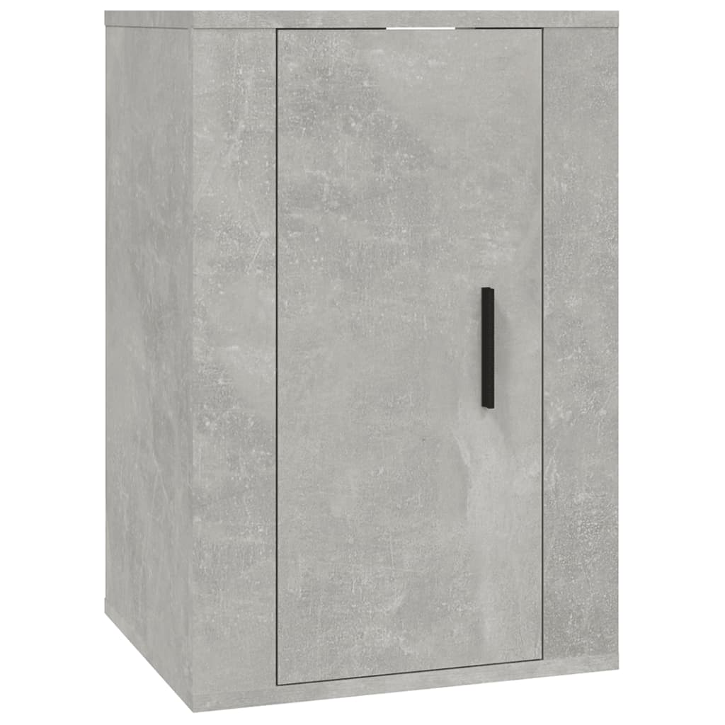 Mobile Porta TV a Parete Grigio Cemento 40x34,5x60 cm cod mxl 6067