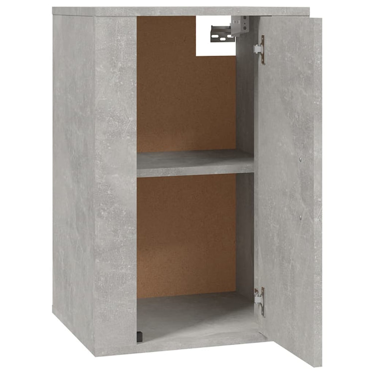 Mobile Porta TV a Parete Grigio Cemento 40x34,5x60 cm cod mxl 6067