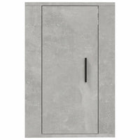 Mobili Porta TV a Parete 2 pz Grigio Cemento 40x34,5x60 cm