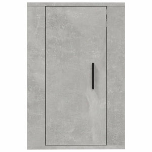 Mobili Porta TV a Parete 2 pz Grigio Cemento 40x34,5x60 cm