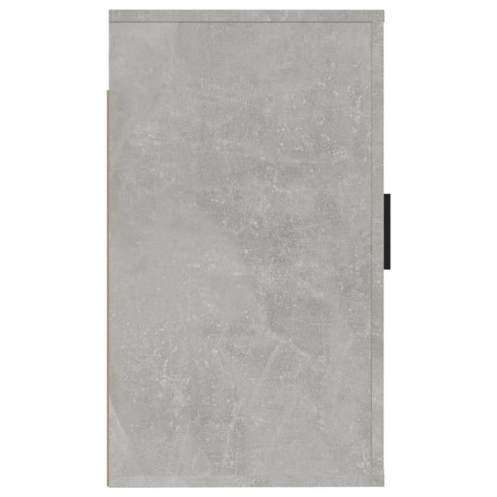 Mobili Porta TV a Parete 2 pz Grigio Cemento 40x34,5x60 cm