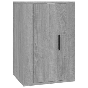 Mobile Porta TV a Parete Grigio Sonoma 40x34,5x60 cm cod mxl 23150