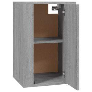 Mobile Porta TV a Parete Grigio Sonoma 40x34,5x60 cm cod mxl 23150