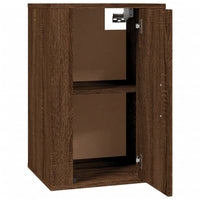 Mobile Porta TV a Parete Rovere Marrone 40x34,5x60 cm 816670