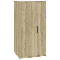 Mobile Porta TV a Parete Rovere Sonoma 40x34,5x80 cm 816675