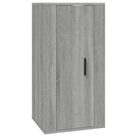 Mobile Porta TV a Parete Grigio Sonoma 40x34,5x80 cm 816678