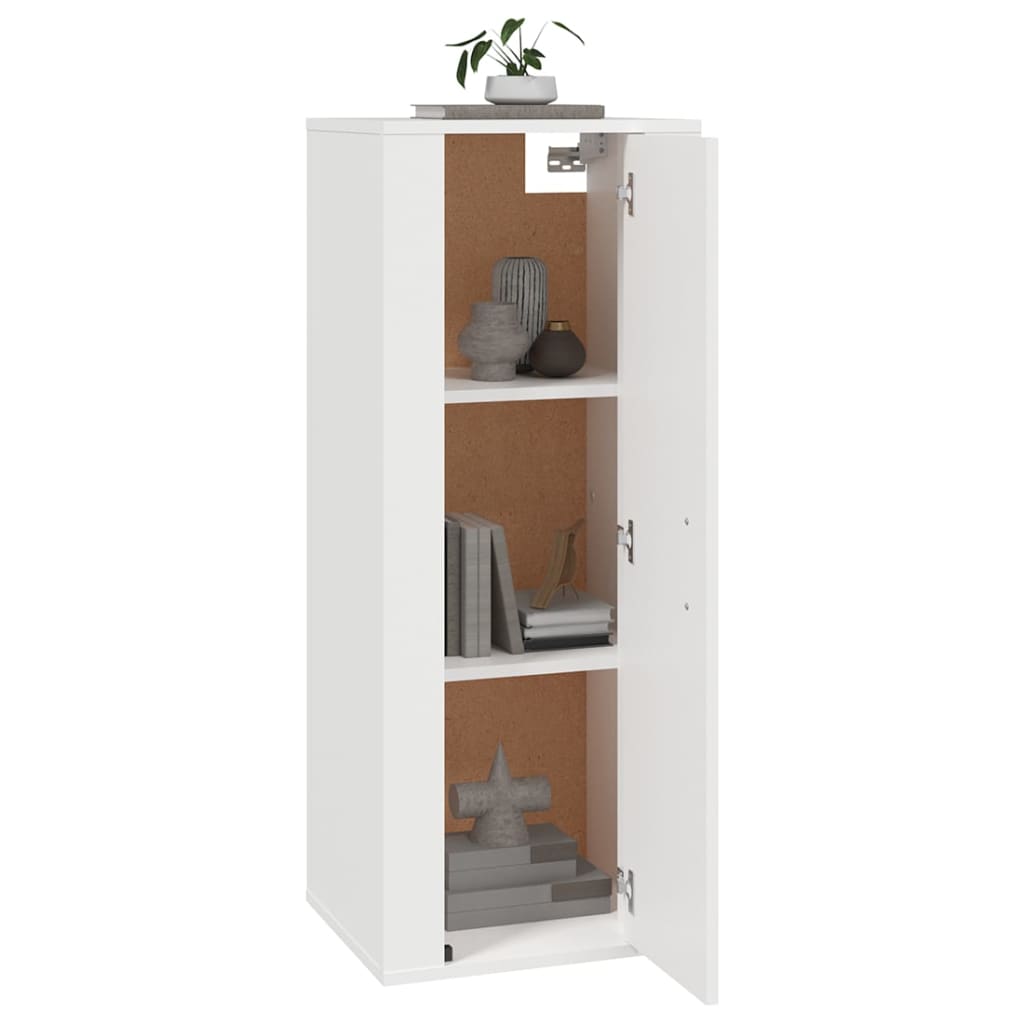 Mobile Porta TV a Parete Bianco 40x34,5x100 cm 816680