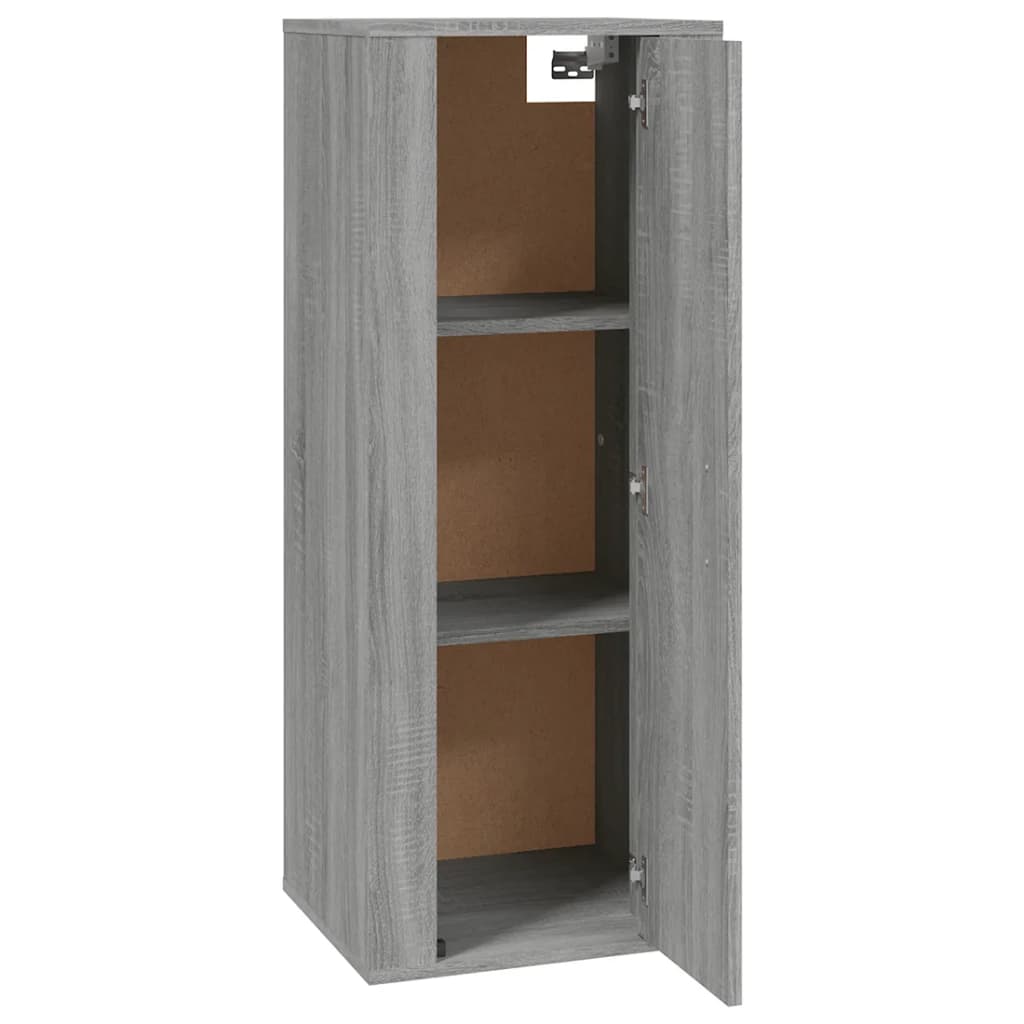 Mobile Porta TV a Parete Grigio Sonoma 40x34,5x100 cm 816686