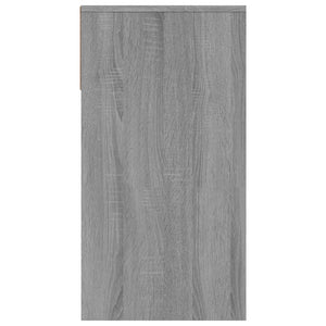 Tavolo Consolle Grigio Sonoma 100x39x75 cm in Legno Multistrato