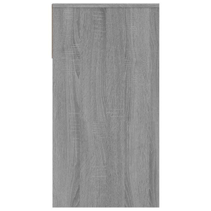 Tavolo Consolle Grigio Sonoma 100x39x75 cm in Legno Multistrato